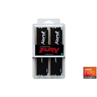 Kingston FURY Beast KF556C36BBEK2-32 32GB (2x16GB) System Memory, 5600MT/s, DDR5, CL36, DIMM, Black, AMD EXPO Certified Kingston FURY Beast KF556C36BBEK2-32 32GB (2x16GB) System Memory, 5600MT/s, DDR5, CL36, DIMM, Black, AMD EXPO Certified